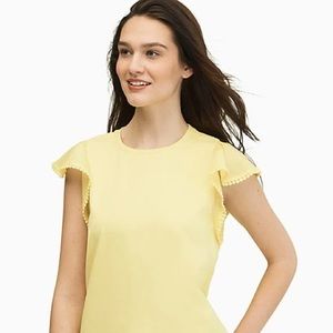 Kate Spade Yellow Blouse